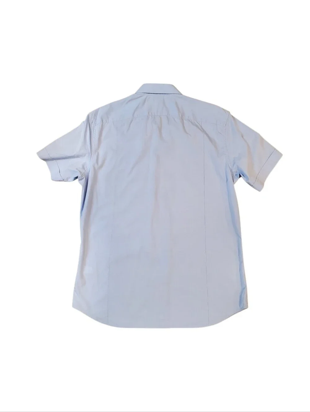 Banana Republic Light Blue Short Sleeve Button-Down Shirt Size Medium